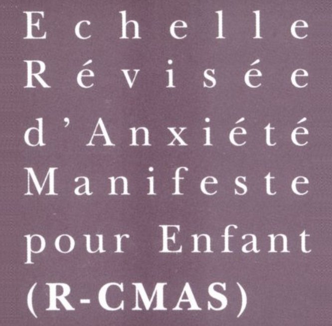 R-CMAS couverture